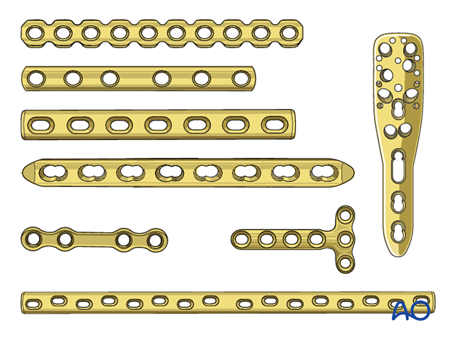 Different plate designs